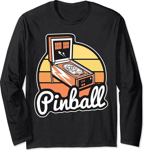 Play in style with our retro Pinball themed shirts